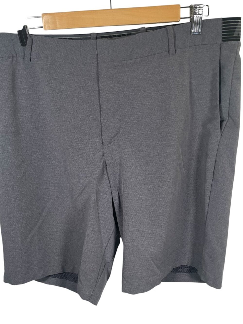 Nike Flex Slim Fit Golf Shorts Mens 36 Gray Pockets 891932-015 Stretch Waist